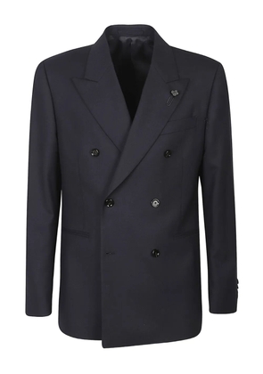 Lardini double-breasted suit - Blue