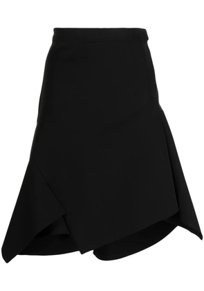 JNBY asymmetric-design skirt - Black