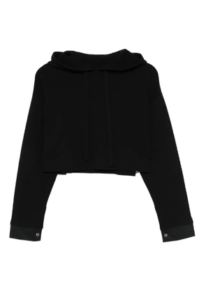 3.1 Phillip Lim knitted hoodie - Black
