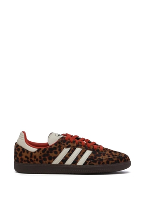 adidas Samba OG leopard-print sneakers - Brown
