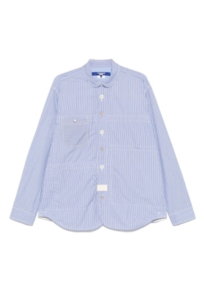 Junya Watanabe MAN striped shirt - Blue