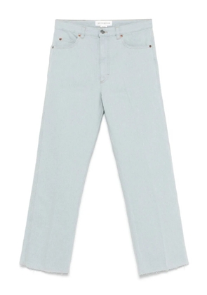 Victoria Beckham logo-patch jeans - Blue