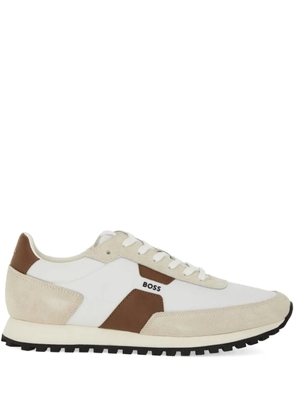 BOSS panelled sneakers - Neutrals