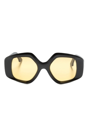 Lapima Stella oversize-frame sunglasses - Black