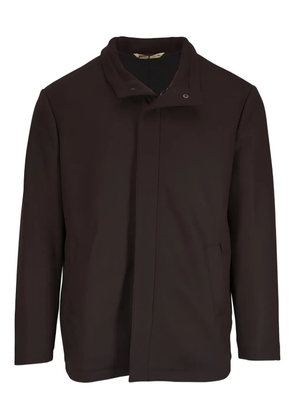 Maurizio Baldassari check coat - Brown