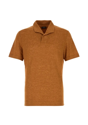 Zegna short-sleeve T-shirt - Brown
