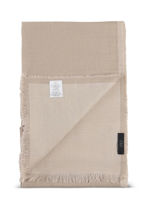 Fay fringed scarf - Neutrals