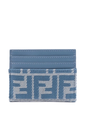FENDI monogram cardholder - Blue