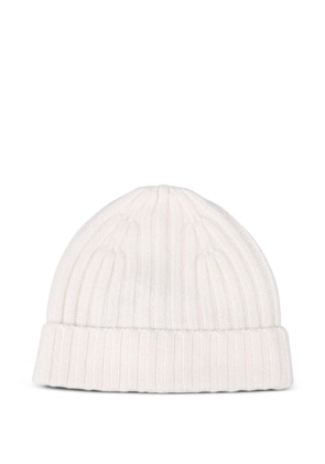BeYou ribbed beanie - White