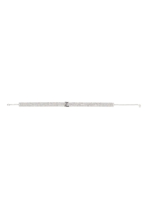 Blumarine crystal-embellished necklace - Silver
