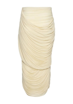 Magda Butrym draped skirt - Neutrals