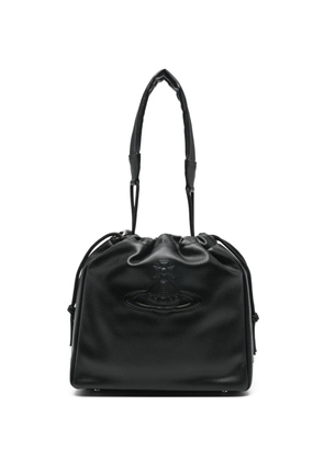 Vivienne Westwood Hilary orb-motif bucket bag - Black