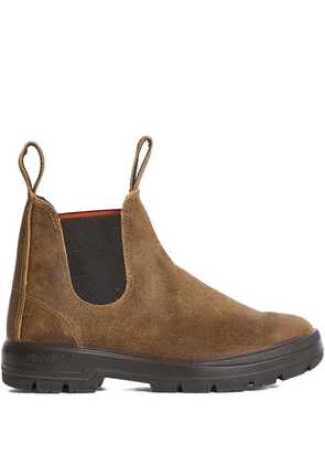 Filson waxed suede chelsea boots - Brown