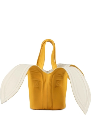 Charles Jeffrey Loverboy Banana bucket bag - Yellow