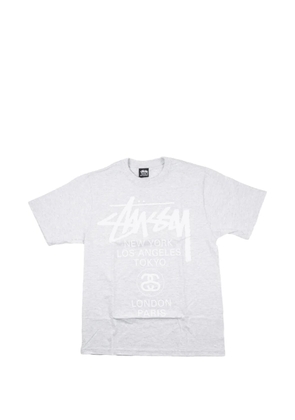 Stüssy World Tour T-shirt - Grey