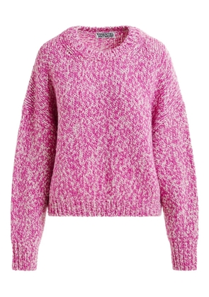 Essentiel Antwerp Izura ribbed-trim sweater - Pink