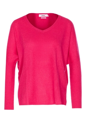 Not Shy V-neck cashmere sweater - Pink
