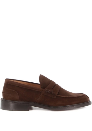 Tricker's suede loafers - Brown