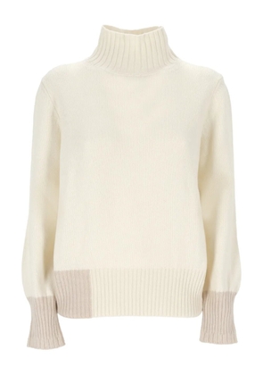 Gran Sasso high-neck sweater - Neutrals