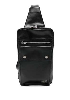 Porter-Yoshida & Co. zip messenger bag - Black
