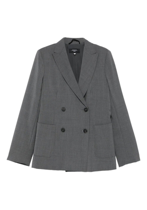 Weekend Max Mara double-breasted patch-pocket jacket - Grey