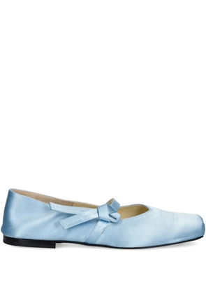 Kenzo satin ballet flats - Blue