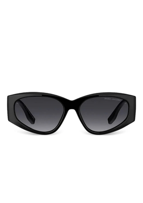 Marc Jacobs Eyewear geometric-frame sunglasses - Black