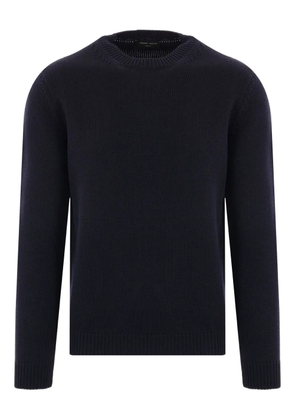 Roberto Collina merino wool crew-neck sweater - Blue