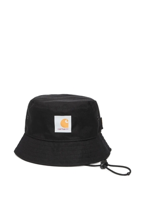Carhartt WIP logo-detail bucket hat - Black