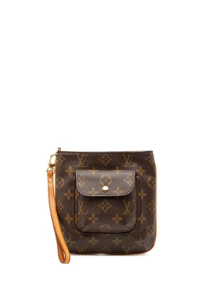 Louis Vuitton Pre-Owned 2002 Monogram Partition clutch bag - Brown