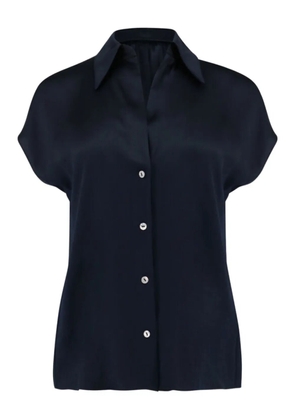 Vince cap-sleeve shirt - Black