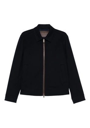 Paul & Shark zip-fastening wool jacket - Blue