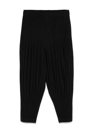 Homme Plissé Issey Miyake wide-leg plissé trousers - Black