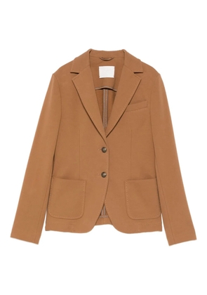 Circolo 1901 buttoned patch-pockets blazer - Brown