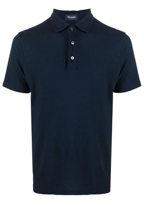 Drumohr short-sleeved polo shirt - Blue