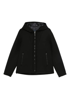 Herno hooded zip-front jacket - Black