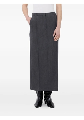 LouLou de Saison pleats midi skirt - Grey