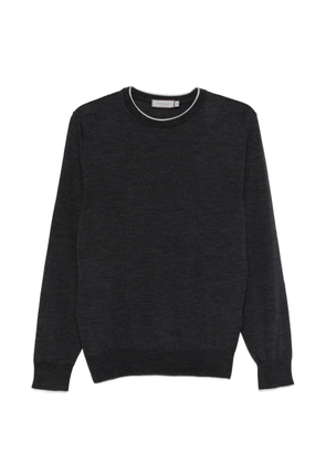 Canali crew-neck T-shirt - Grey