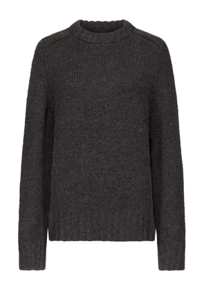 LouLou de Saison Jesse drop-shoulder ribbed sweater - Black
