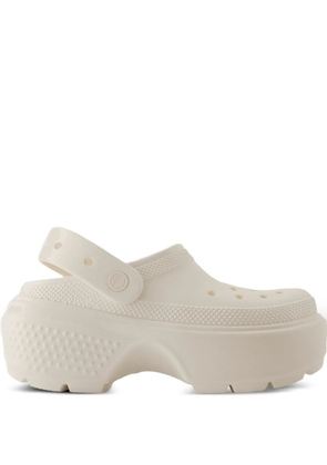 Crocs platform-sole clogs - Neutrals