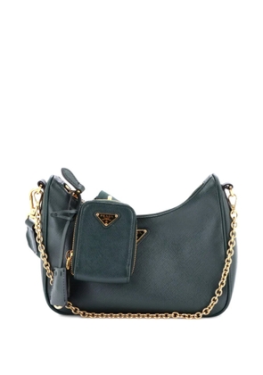 Prada Pre-Owned Re-Edition 2005 Shoulder Bag Saffiano Leather Small crossbody bag - Green