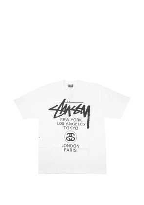 Stüssy short-sleeve crew-neck T-shirt - White