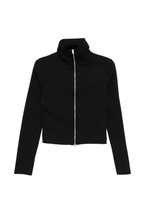 OUR LEGACY zipped long-sleeved top - Black