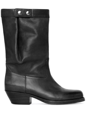 ISABEL MARANT Ademe leather boots - Black