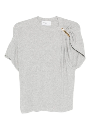 Brandon Maxwell Faye T-shirt - Grey