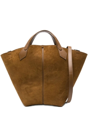 Proenza Schouler large Chelsea suede tote bag - Brown