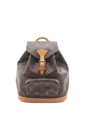 Louis Vuitton Pre-Owned 1997 mini Montsouris Monogram mini backpack - Brown
