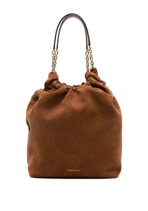 DeMellier Miami suede shoulder bag - Brown