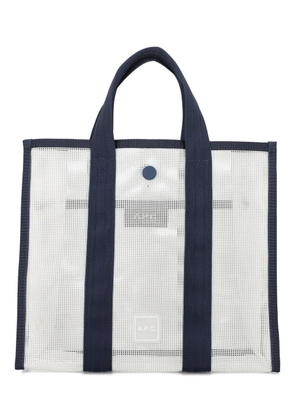 A.P.C. small Louise shopper tote bag - White