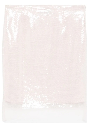 ROTATE BIRGER CHRISTENSEN sequinned mini skirt - Pink